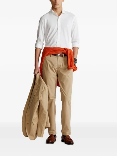 Cu centură curea Polo Ralph Lauren tricotate cu dungi albastru