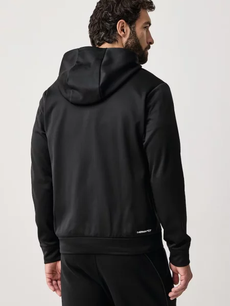 Nike bluza rozpinana z kapturem Flex Therma-FIT czarna
