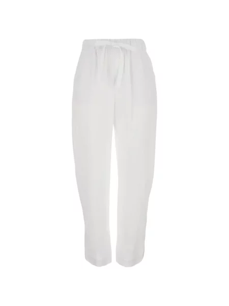 Pantaloni Semicouture cu cordon alb