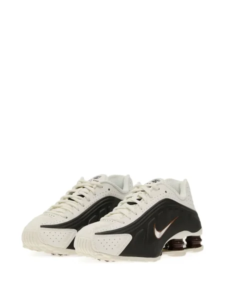 Sneakerși Nike Cortez din piele portocaliu