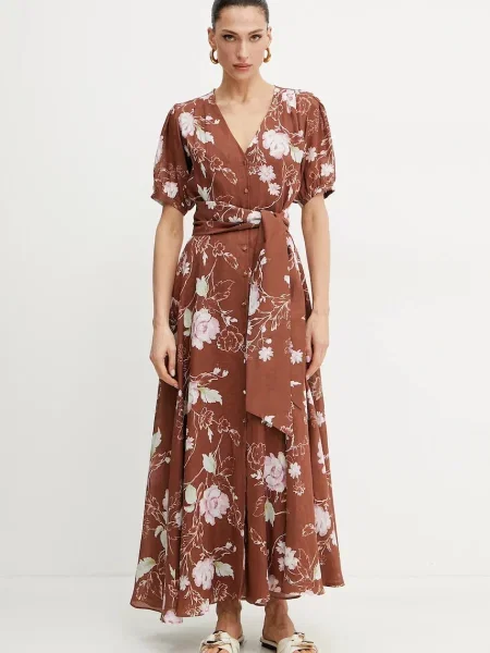 Marella rochie REGARD maxi evazati maro