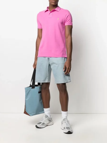 Поло тениска Polo Ralph Lauren розово