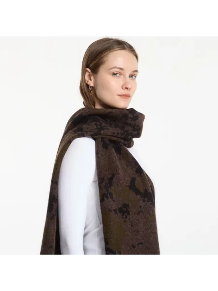 Žakárový šál Carhartt Wip černý