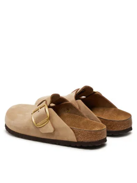 Birkenstock Šlepetės Boston Big Buckle smėlio