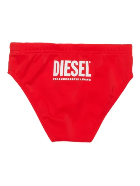 Kąpielówki dziecięce Diesel czerwone