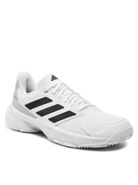 ADIDAS PERFORMANCE Sportovní boty CourtJam Control 3 šedá / černá bílá