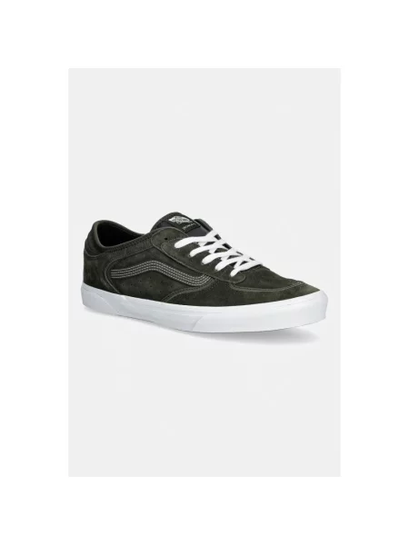 Sneakersy Vans skórzane klasyczne zielone