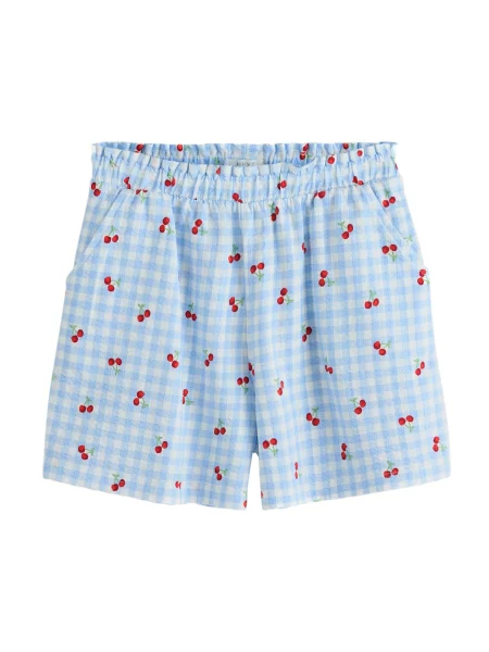 Next Pantaloni azuriu / albastru deschis / verde roșu