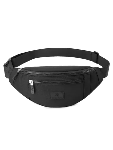 RoyalBag Поясна сумка Текстиль чорний