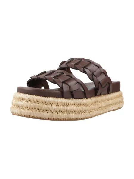 Espadrilky Café Noir hnedá