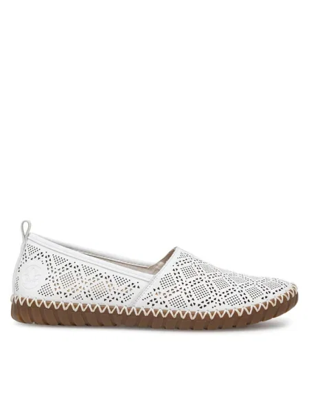 Rieker Pantofi alb
