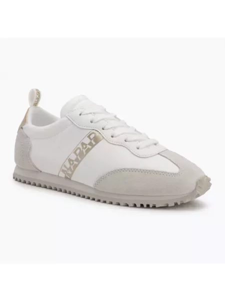 Buty Napapijri white/platino białe