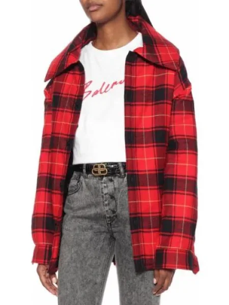 Bőr öv Balenciaga fekete