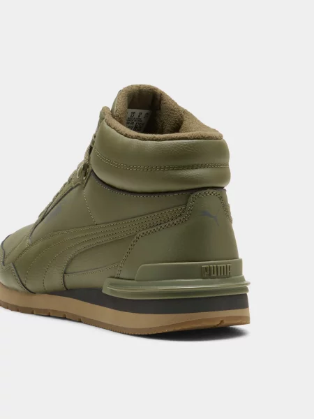 Ботинки Puma зеленые