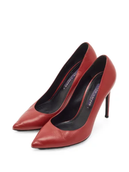 Pantofi cu toc Ralph Lauren Collection roșu