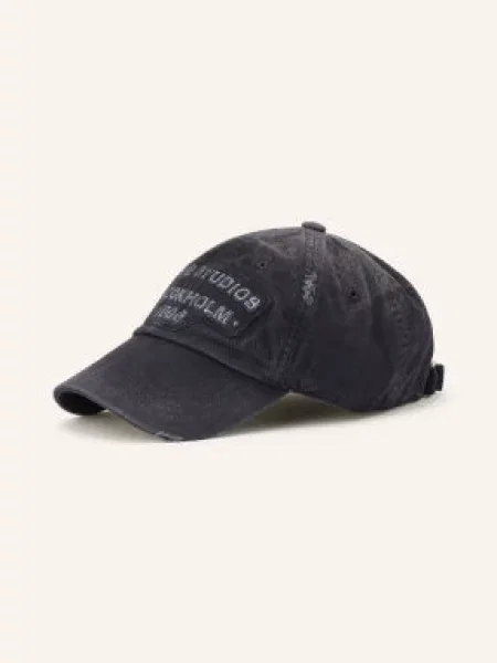 Acne Studios Džíny-Cap černá