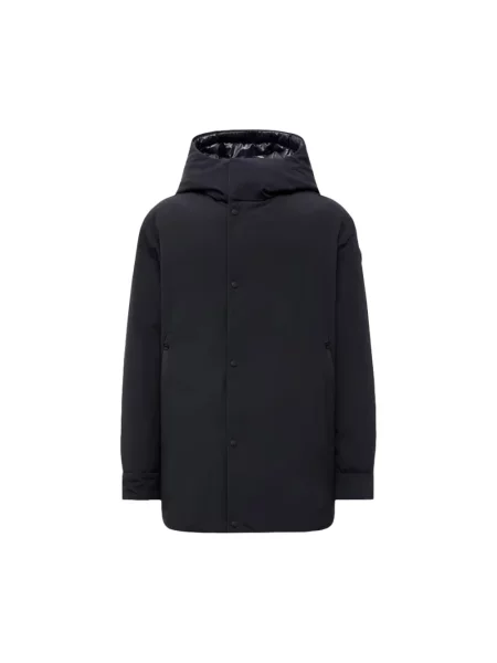 Płaszcz Moncler niebieski