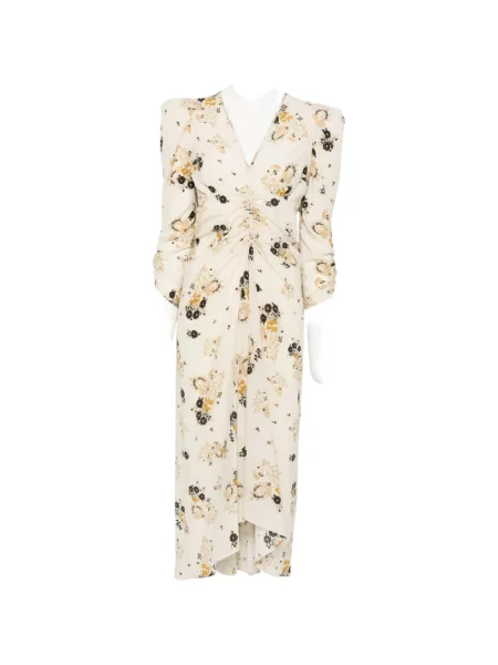 Rochie midi Isabel Marant cu model floral cu imagine