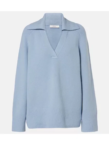 Pulover Vince de lână albastru