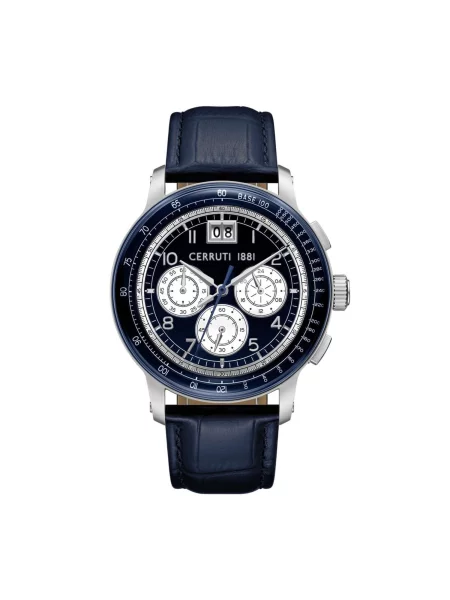 CERRUTI Analogové hodinky Chronograph Petroio' modrá