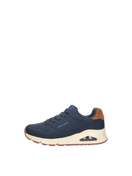 Sneakersy Skechers niebieskie