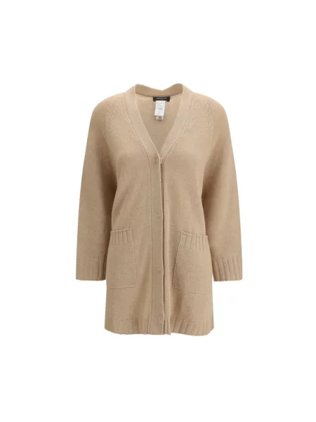 Kardigan Fabiana Filippi wełniany beżowy