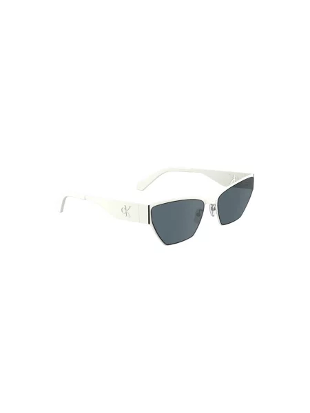 Okulary przeciwsłoneczne Calvin Klein białe