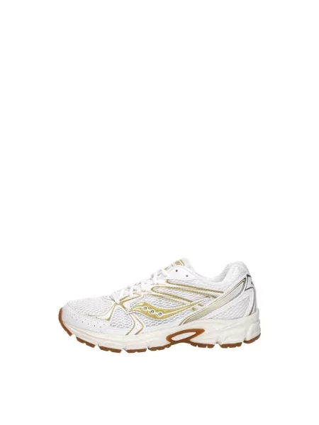 Lniane sneakersy Saucony białe