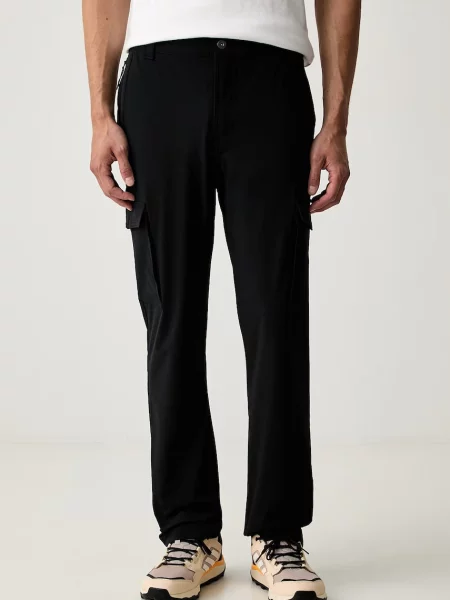 Columbia pantaloni de trekking pentru bărbați ROC negru