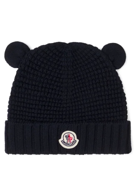 Gyerek sapka Moncler Enfant kék