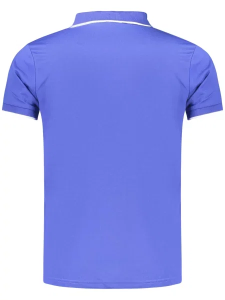 Tricou polo Lotto albastru