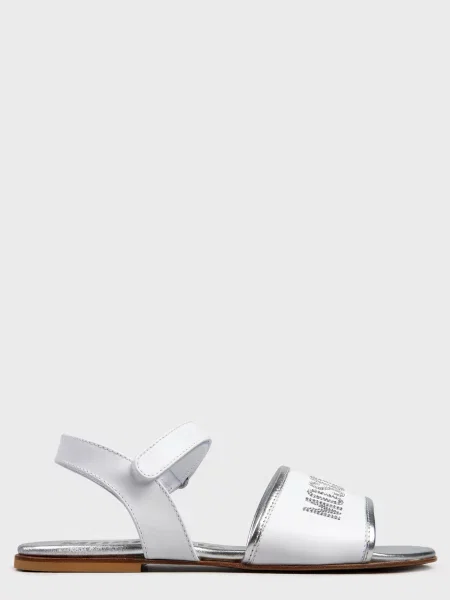 Босоножки Moschino белые