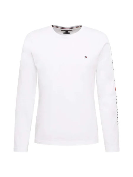 TOMMY HILFIGER Tricou / bleumarin / roșu alb