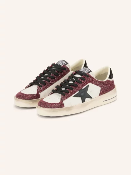 Golden Goose Sneakersy Stardan rot białe
