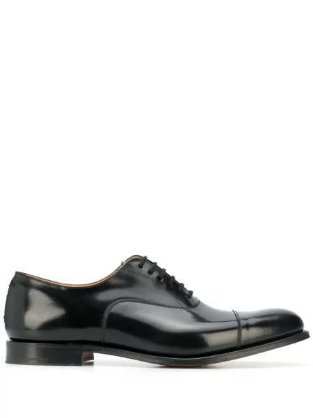 Oxford Church's din țesătură twill negru