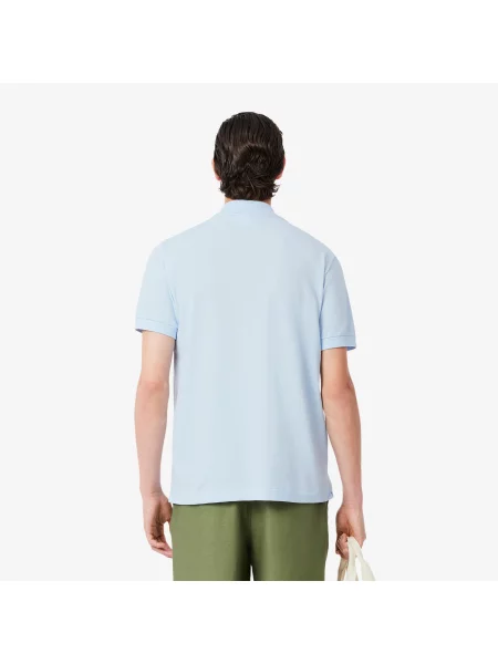 Lacoste Koszulka Polo Classic Fit Light Piqué niebieska