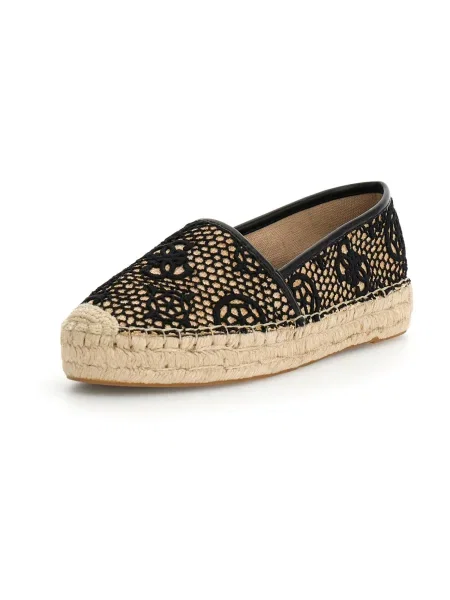 GUESS Espadrile Joelynn' črna