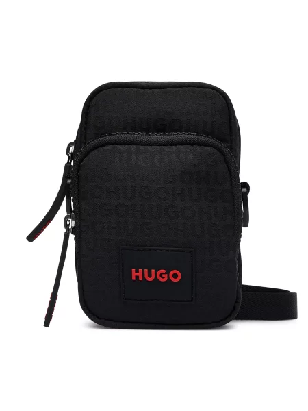 HUGO Geantă crossover negru