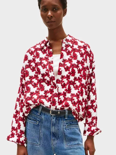 Блуза Tommy Hilfiger з принтом