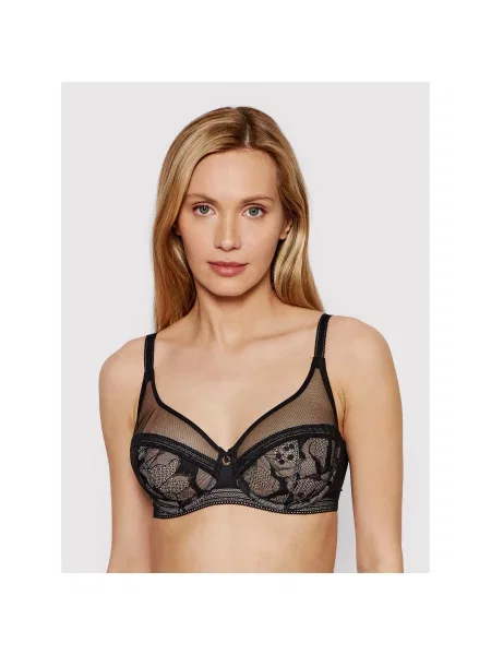 Chantelle Бюстгальтер з підкладкою True Lace чорний