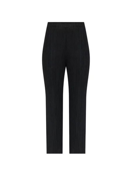 Pantaloni Pleats Please Issey Miyake negru