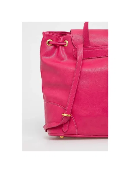 Juicy Couture plecak POPPY duży gładki różowy
