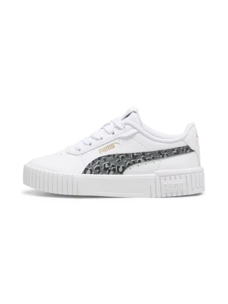 PUMA Dziecięce sneakersy Carina Animal Update Buty biały