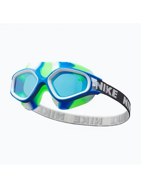 Okulary do pływania dziecięce Nike Expanse blue lightning niebieskie