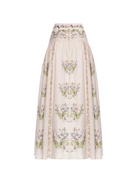 Gėlėtas raštuotas maxi sijonas Agua By Agua Bendita
