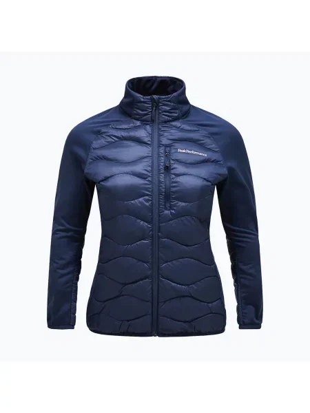 Geacă cu puf pentru femei Peak Performance Helium Hybrid Down Jacket blue shadow albastru