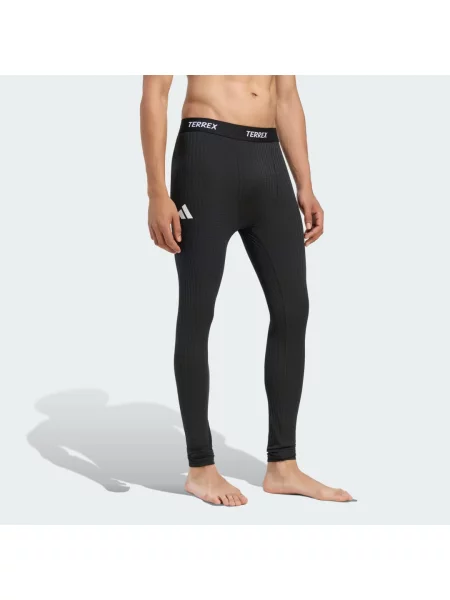 LEGGINSY TERREX XPERIOR PEŁNIĄCE FUNKCJĘ WARSTWY PODSTAWOWEJ czarne