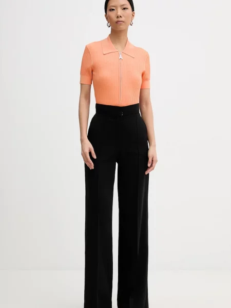 Поло Patrizia Pepe оранжевое