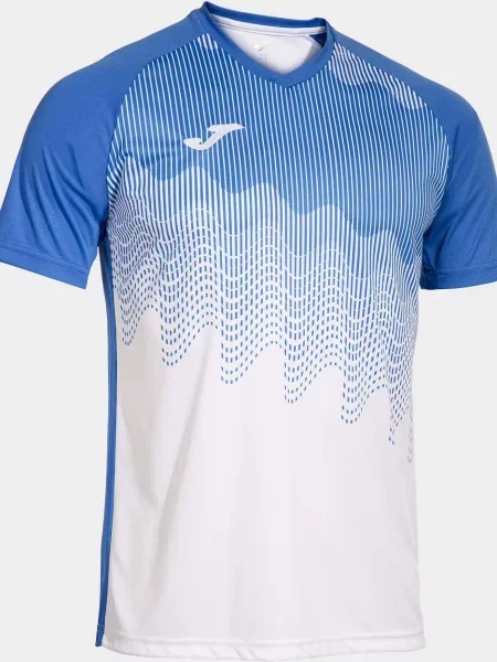 Joma Tiger VI Koszulka Biały/Royal – biała