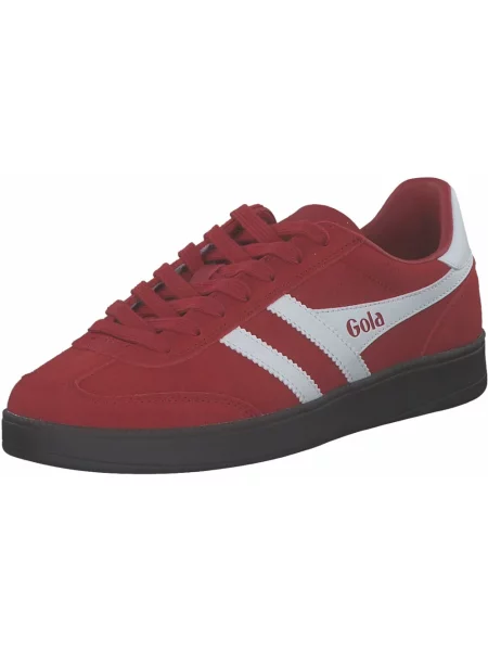 Sneakersy Gola zamszowe czerwone
